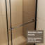 Porte de douche en verre