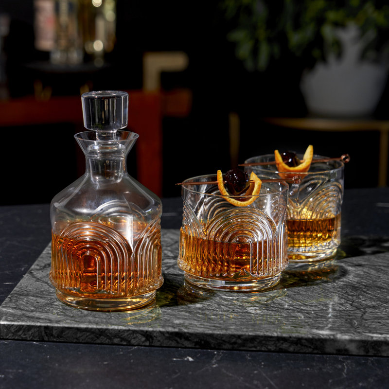 Milo Stacking Decanter Set