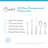 RiverRidge Beaded Flatware 46-Piece Monogrammed Stainless Steel Silverware Set for 8-1204582340