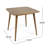 Oxendine Acacia Solid Wood Dining Table-33352891