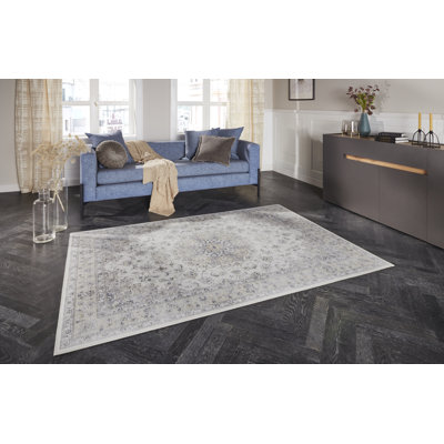 Nain Tufted Light Grey Rug