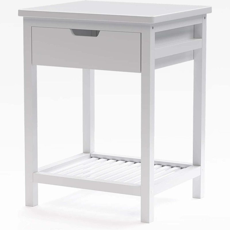 Mamet 15.75'' W Nightstand, White