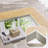Bathroom Vanity Mirror with Tempered Glass and Aluminum Frame-126347634-126347630