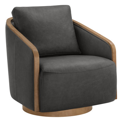 Fauteuil demi-tonneau pivotant l 32 po Nieve