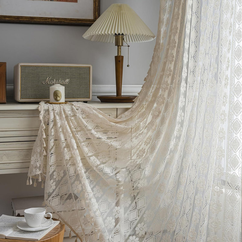 Rideaux 2 pièces Rosselin, L 59 po x L 87 po