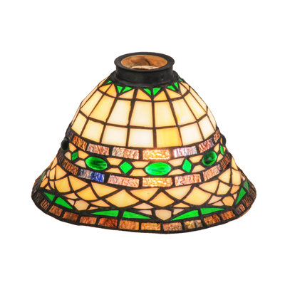 Store romain de 8 po de largeur Tiffany