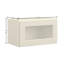 Armoire murale standard blanche Shaker de l 21 po x P 12 po x H 12 po Homeibro Cozy Design-442889279-442816242