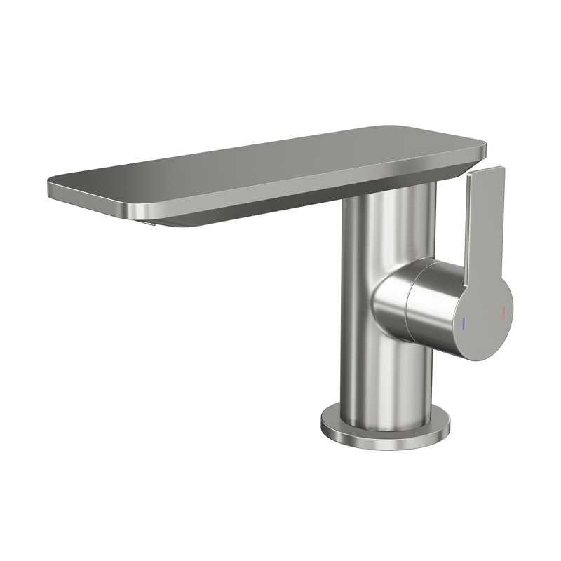 Single-Hole Single-handle Bathroom Faucet, Brushed Nickel