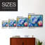 Floral Series-CXIV -Framed Print - Restickable