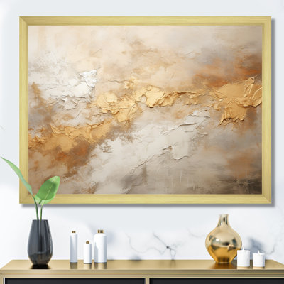 " Beige Minimalism Storms II "