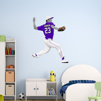 Adhésif décoratif baseball