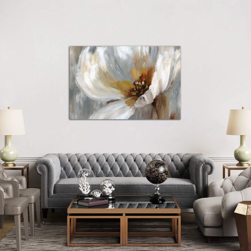 Emboldened Poppy by Nan - Wrapped Canvas Painting, 152.5 cm H x 101.5 cm W