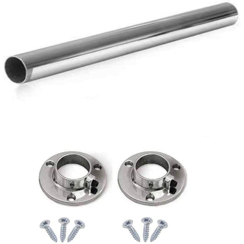 Lukes Metal Closet Rod