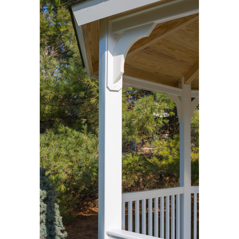 17.5 Ft. W x 12 FT. D Vinyl Patio Gazebo