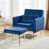 Velours bleu marine est en rupture de stock