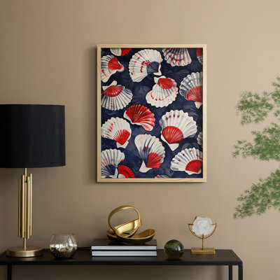 NAUTICAL Series CCCII Framed Print - Solid Wood