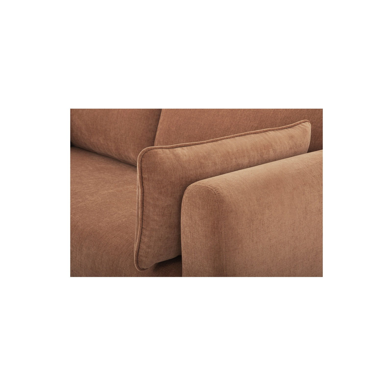 Lauro 85" Upholstered Sofa, Heritage Pink