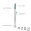 Silicone Tip Top Tongs - Light Aqua-338972156