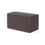 Boîte de rangement en résine tressée 99 gallons, boîte de rangement extérieure imperméable avec couvercle hydraulique pour coussins, accessoires de jardin, accessoires de piscine, brun-134606046