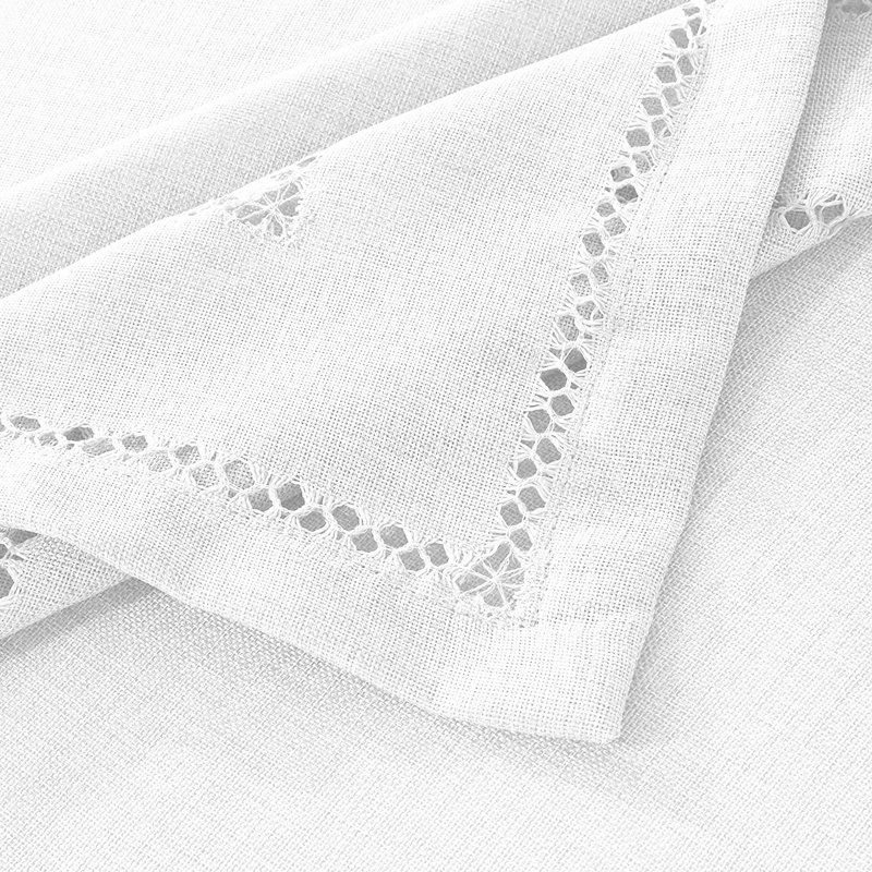 Nappe Shoreview, Blanc, L 84 po x l 60 po