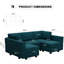 Petit canapé modulaire Kimbrel-629938771