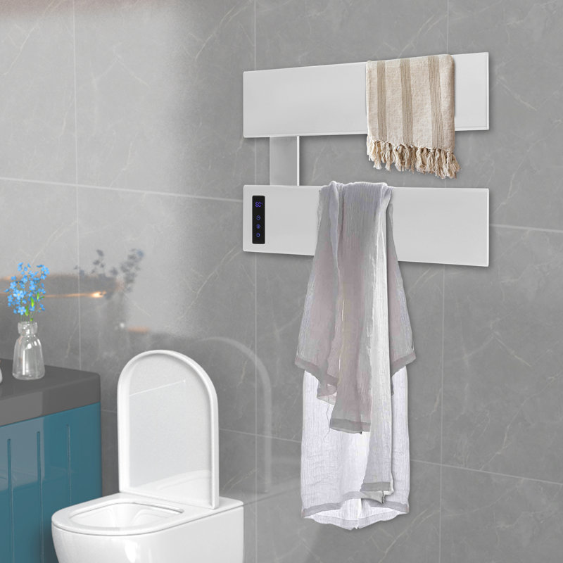 Chauffe-serviettes électrique mural Modern Minimalisme, Blanc