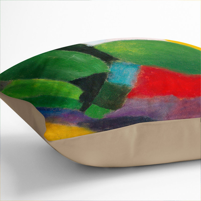 Landscape Variation Vol.2 Square Throw Cushion, Stone, 55cm H x 55cm W x 20cm D