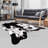 Ganote Animal Print Faux Cowhide Area Rug-649386222-649386224