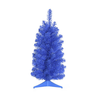 Sapin de Noël artificiel crayon bleu glacier