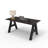 Serenity A-Frame Executive Writing Desk, 66x30, Espresso Top-441533081-441533073