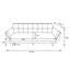 Tickhill 3 Seater Sofa Bed-1056916418
