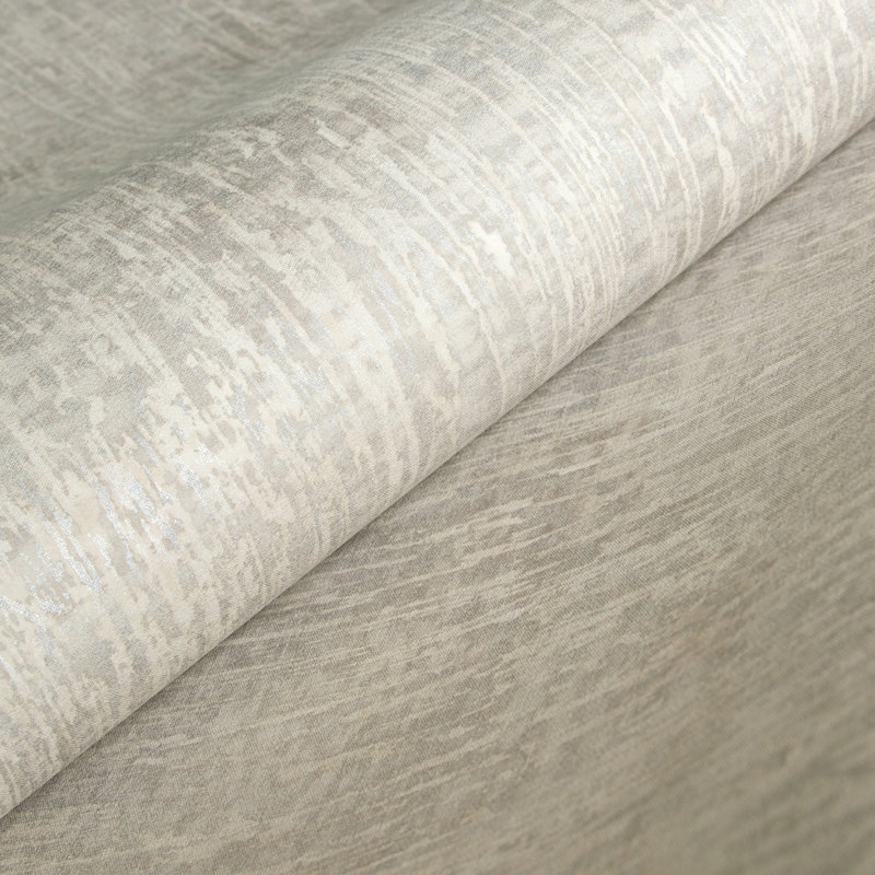 Rouleau de papier peint L 33 pi x l 21 po Crafted Silky, Gris taupe