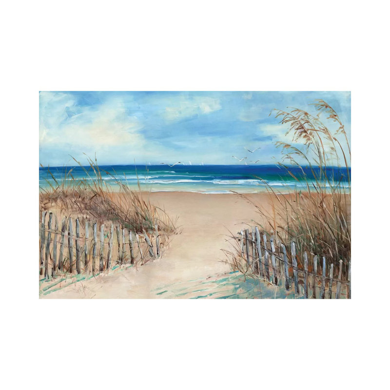 " Favorite Spot " by Sally Swatland, Wrapped Canvas, 40" H x 60" W x 1.5" D