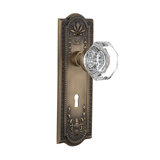 Meadows Plate with Decorative Keyhole and Waldorf Door Knob