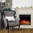 35.35“ Electric Fireplace with Remote Control-1593466514