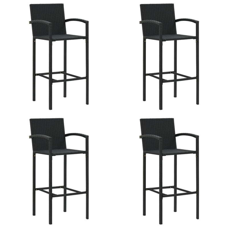Tabouret de bar 31,5 po, Noir