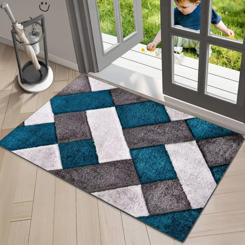 Shag Area Rug, Rectangle 60 x 110 cm