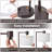 Navreet Table Lamp Set with USB C+A Charging Ports Fully Stepless Dimmable Bedside Lamp (Bulbs Included)-397725424