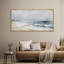 «Coastal Beach Serene Beach Watercolor Coastal Landscape», reproduction d'art sur toile-111176151-98042219