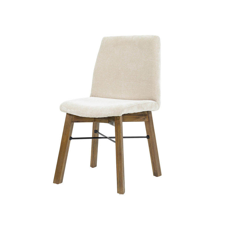 Kohlmeier Upholstered Acacia Dining Chair