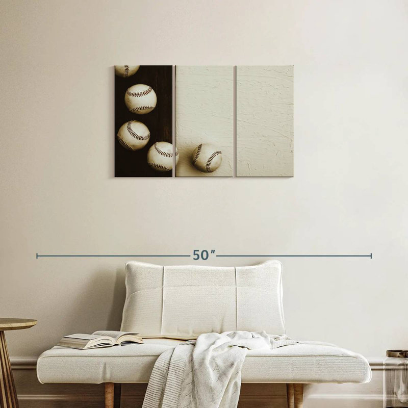 Billes de baseball Sirci, H 20 po x l 33 po