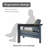 Ensemble de conversation modulaire avec coussins 6 pièces Caggiano