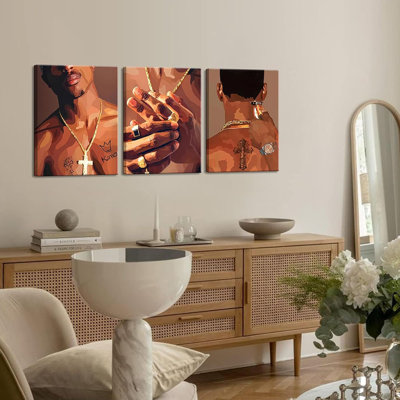 3 Piece Wrapped Canvas Print