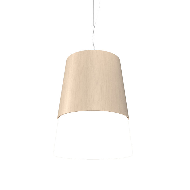 Cônico 1 - Light Pendant, Organic Gold, Organic Gold, 12.99" H x 10.83" W x 10.83" D