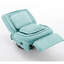 Chaise berçante pivotante rembourrée-679749465