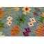 Tapis de couloir orange / bleu / rouge en laine noué à la main de style sud-ouest 2 pi 11 po x 6 pi 8 po Lindale