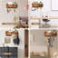 Key and Mail Holder Wall Mount - Mail Organizer Wall Mounted with Hooks and Storage Box-1127884346