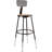 Backed Adjustable Height Ergonomic Industrial Stool Footring-2022394541