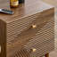 45cm W Manufactured Wood Bedside Table