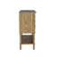 Commode d'appoint 2 tiroirs Naturel Voir ci-dessous